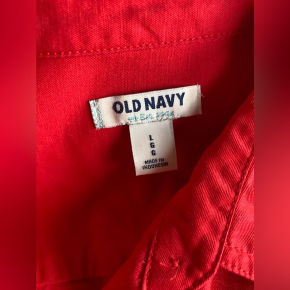 Red Cotton Dress-New - Picture 7 of 8